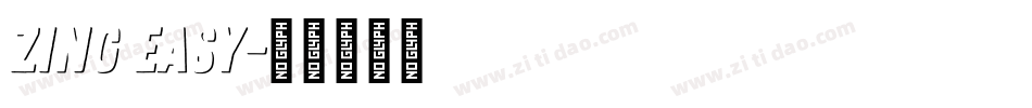 Zing Easy字体转换